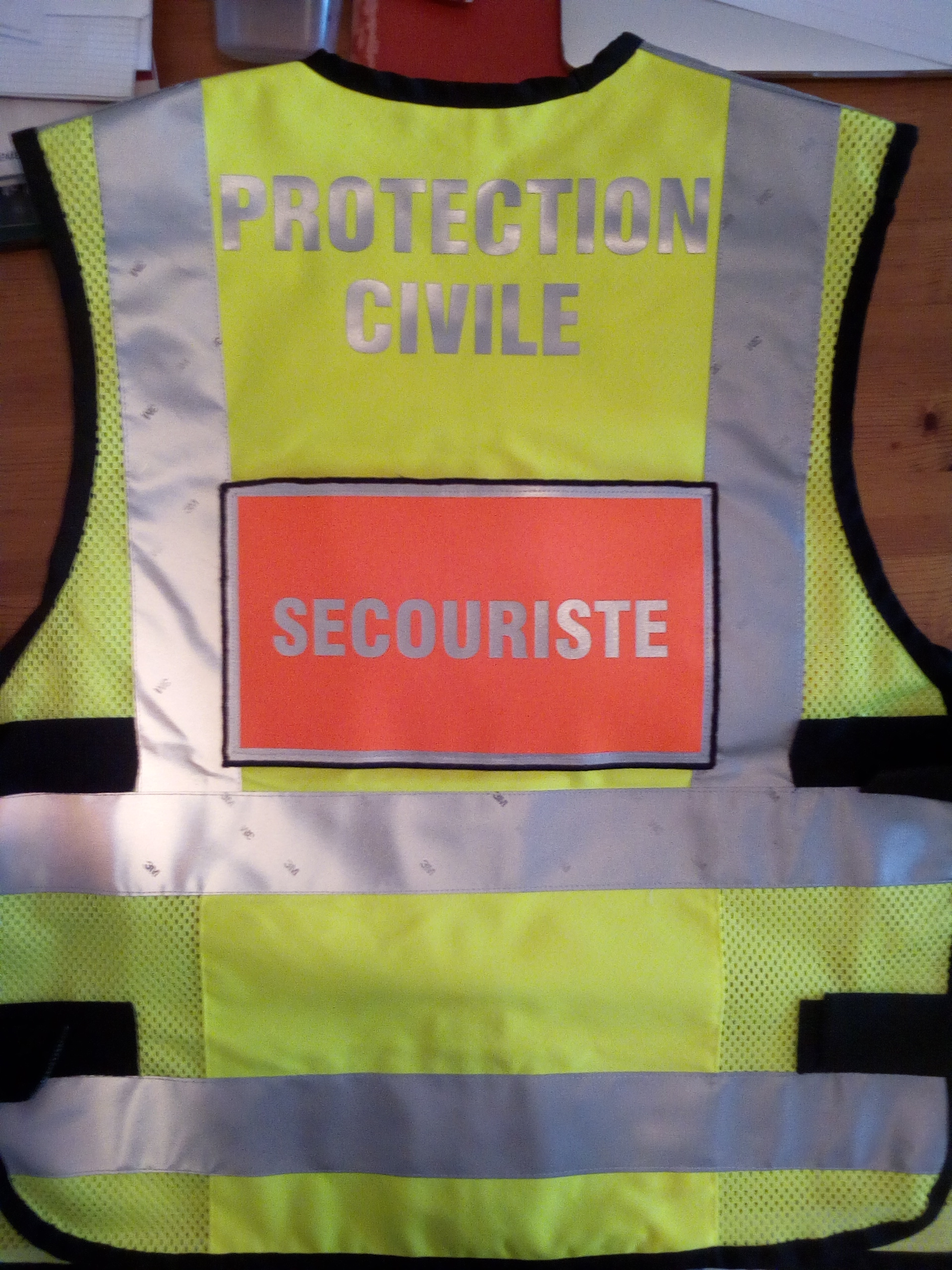 Arrière du gilet